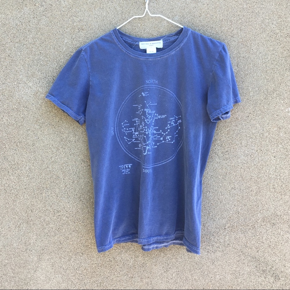 Urban Outfitters Astronomy Weathered T-shirt